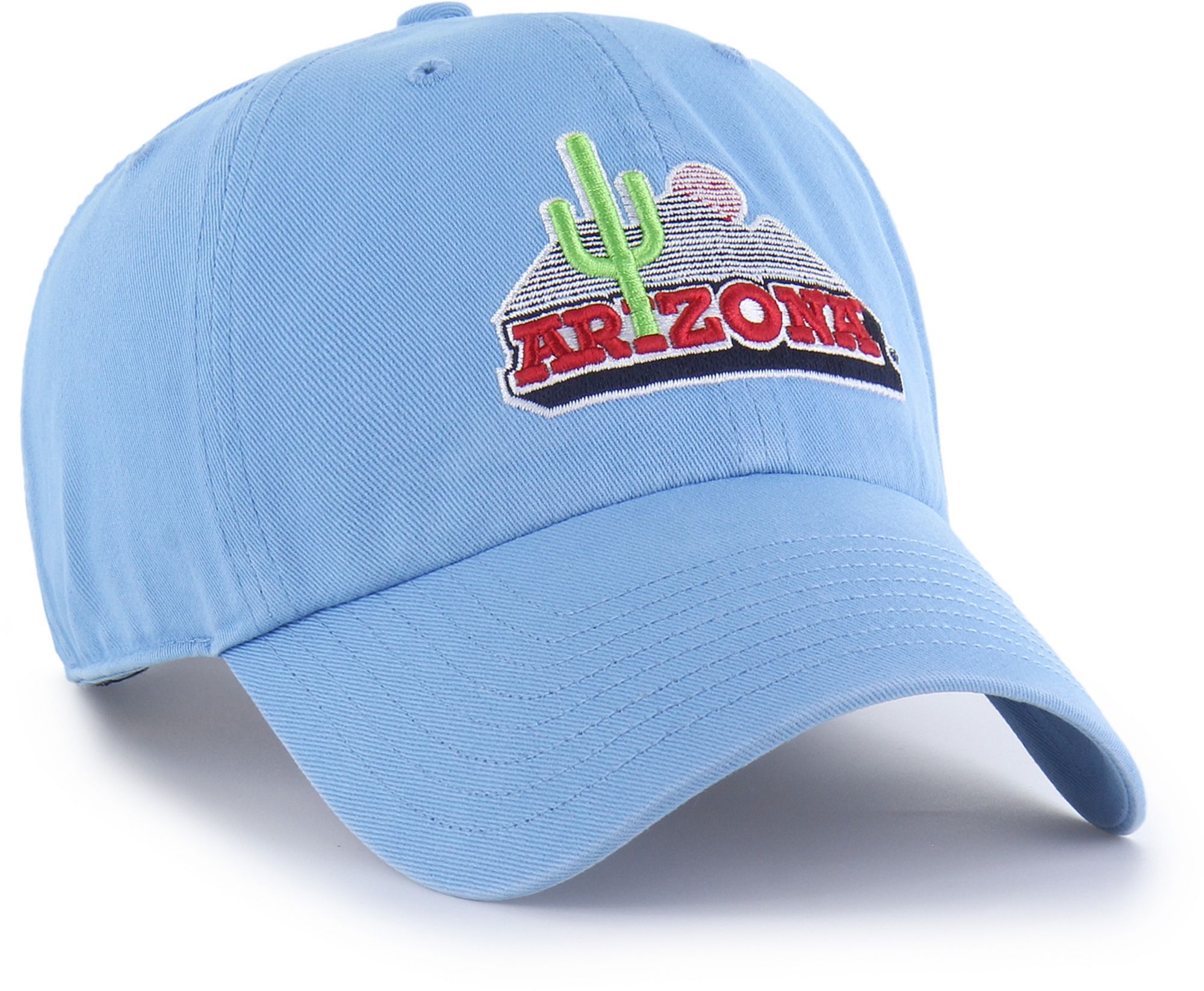 '47 Adult Arizona Wildcats Blue Cactus Clean Up Adjustable Hat product image