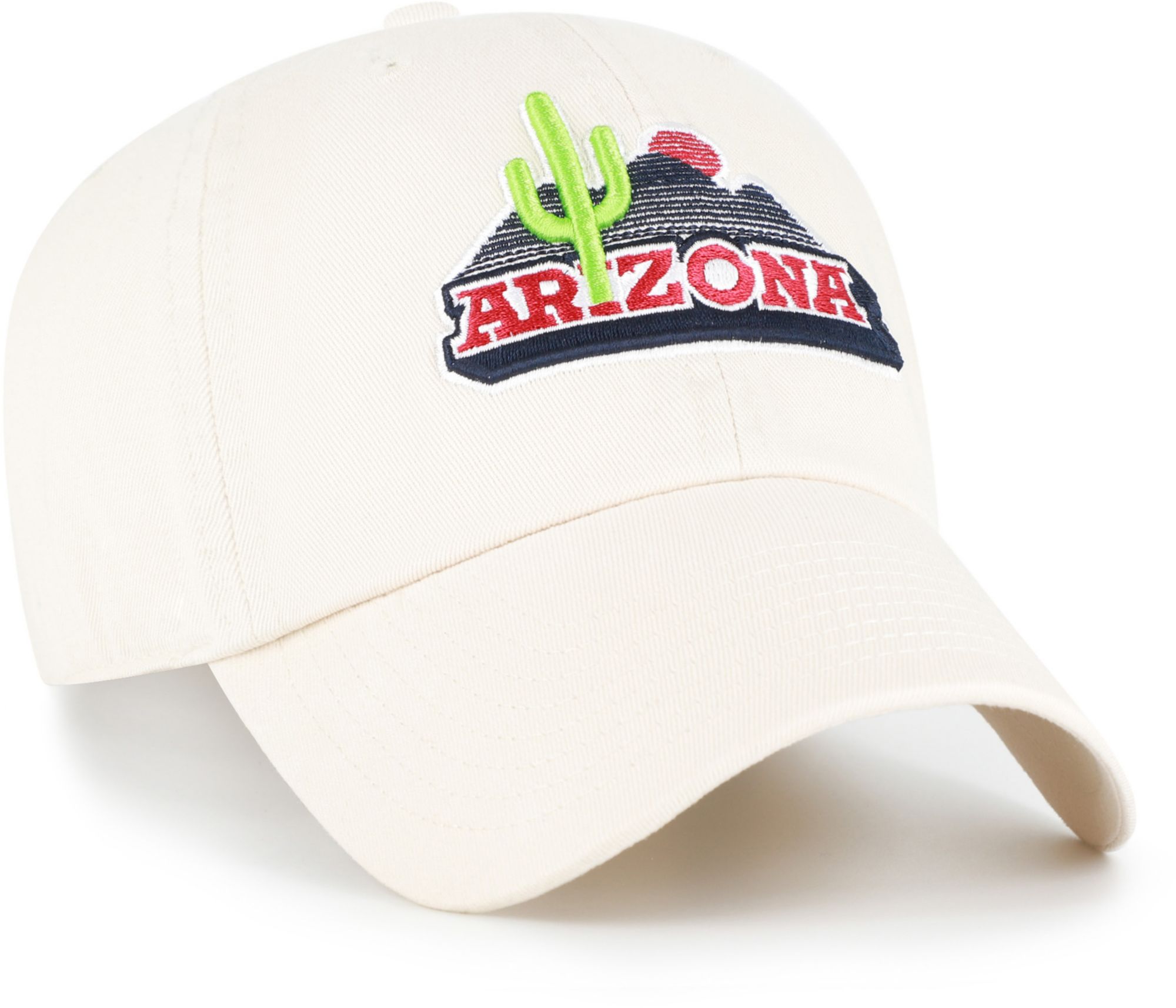 '47 Adult Arizona Wildcats Natural Cactus Clean Up Adjustable Hat product image