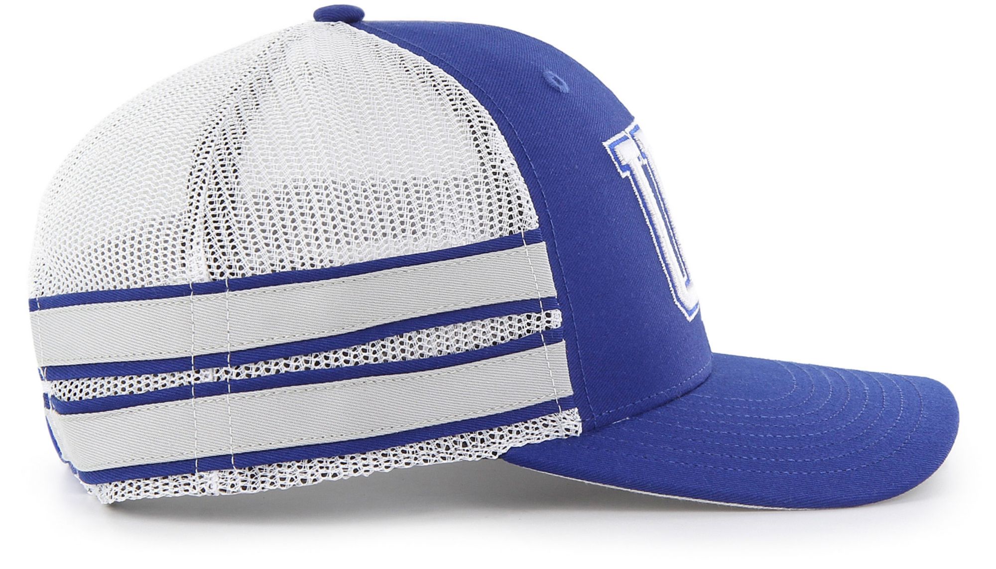 '47 Men's Kentucky Wildcats Blue Straight 8 Trucker Adjustable Hat