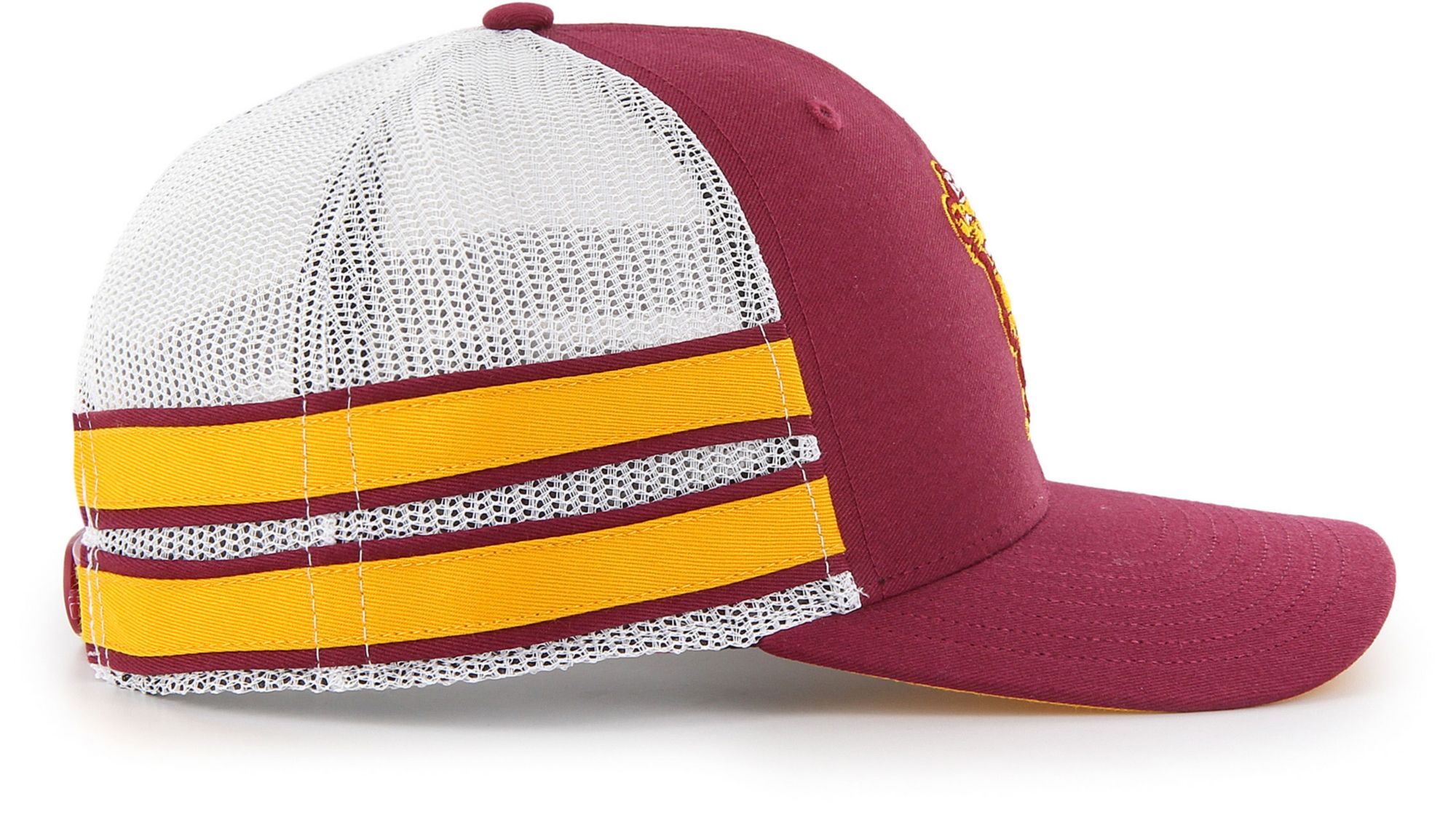 '47 Men's Minnesota Golden Gophers Maroon Straight 8 Trucker Adjustable Hat