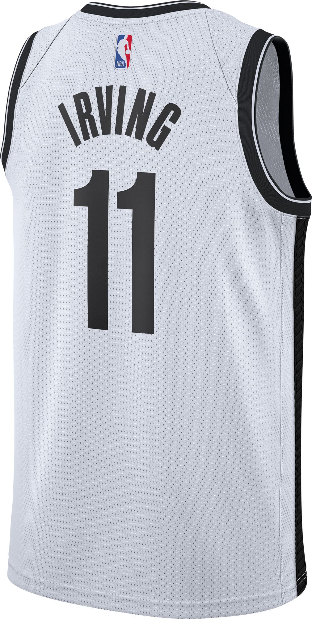 Nike Men's Brooklyn Nets Kyrie Irving #11 White Dri-FIT Swingman Jersey product image