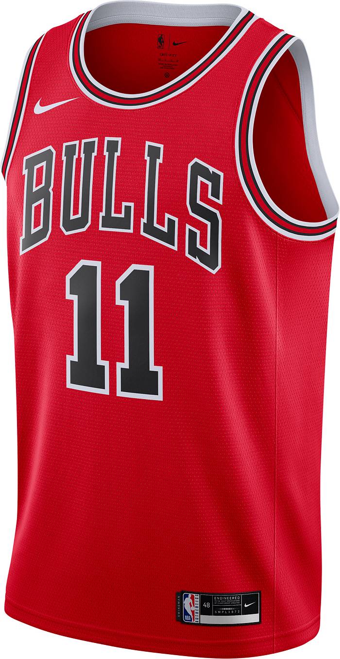Nike Youth Chicago Bulls DeMar DeRozan #11 Red Dri-FIT Swingman Jersey