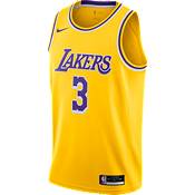 Nike Men's Los Angeles Lakers Anthony Davis #3 Yellow Icon Jersey