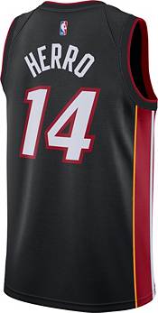 Nike Men's Miami Heat Tyler Herro #14 Black Dri-FIT Icon Edition Jersey product image