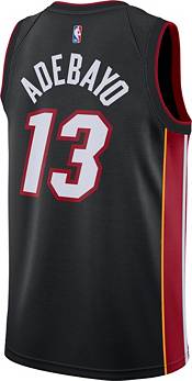 Nike Men's Miami Heat Bam Adebayo #13 Black Dri-FIT Icon Edition Jersey product image