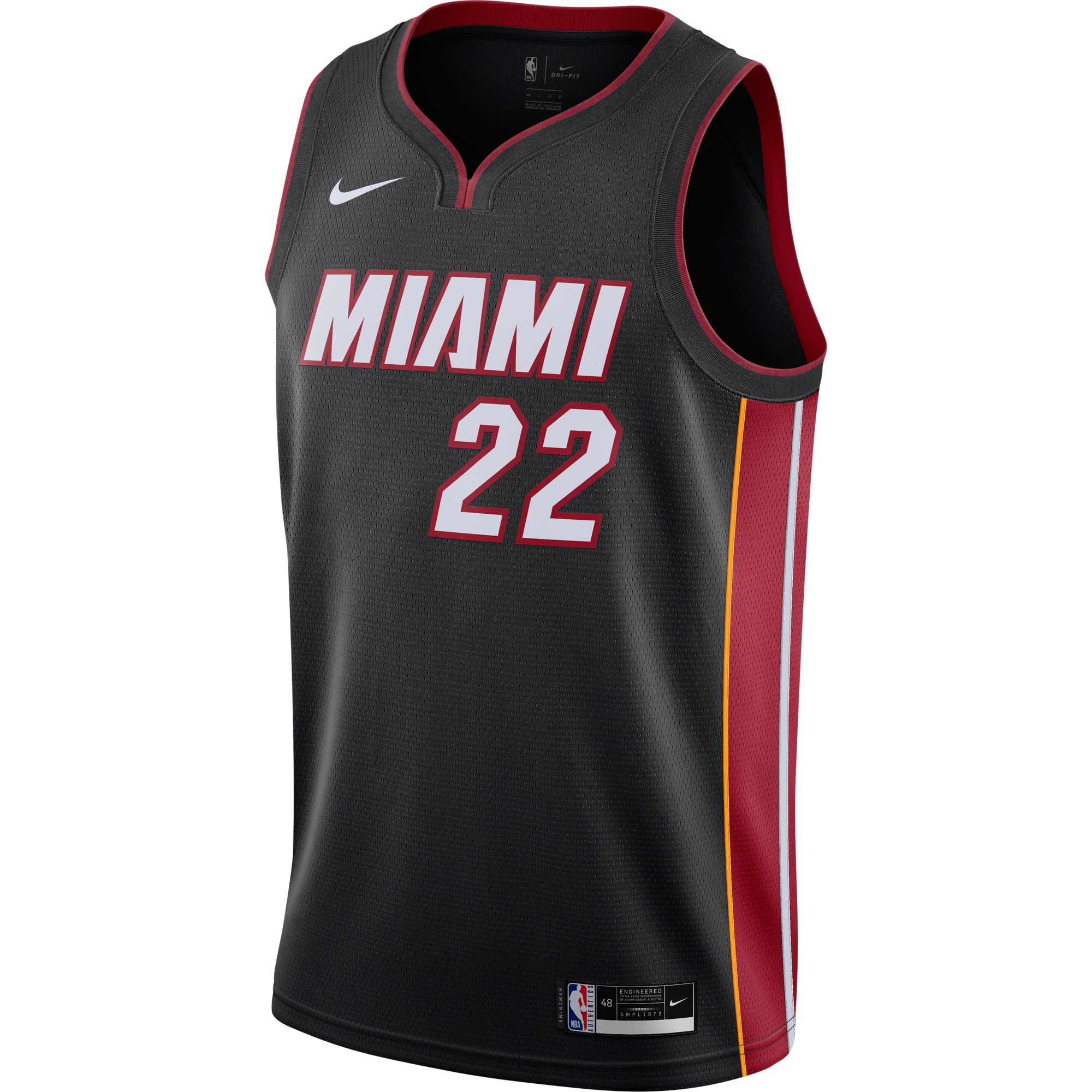 Nike Men's Miami Heat Jimmy Butler #22 Black Icon Jersey product image