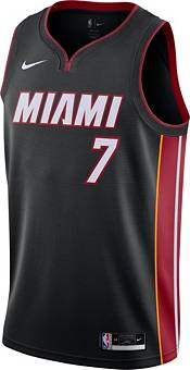 Nike Men's Miami Heat Kyle Lowry #7 Black Dri-FIT Swingman Jersey product image