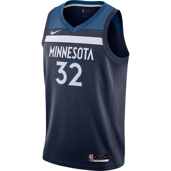 NBA_ jersey Men Basketball Edwards Jersey 1 Karl Anthony-Towns 32 Team Color Navy Blue Black White For Sport Fans Embroidery And Sewin''nba'' jerseys