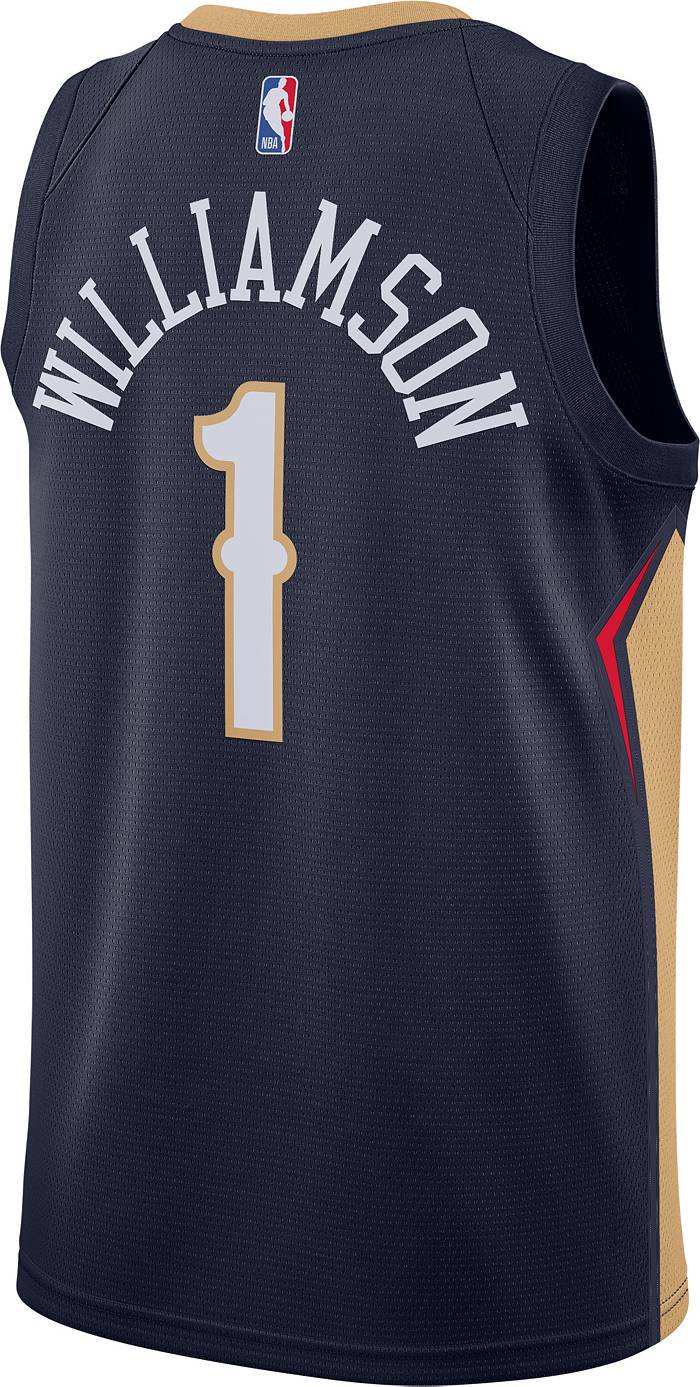 Men's Nike Zion Williamson Navy New Orleans Pelicans Authentic Player Jersey  - Icon Edition