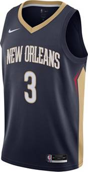 Nike Men's New Orleans Pelicans CJ McCollum #3 Navy Dri-FIT Swingman Jersey product image