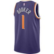 Nike Men's Phoenix Suns Devin Booker #1 Purple Dri-FIT Icon Jersey product image