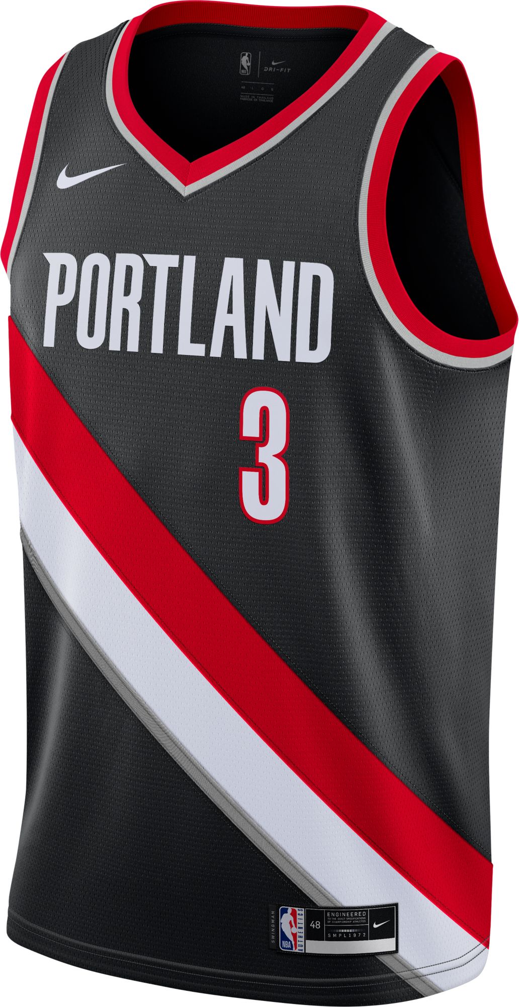 Nike Adult Portland Trail Blazers CJ McCollum #3 Icon Jersey product image