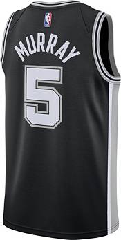 Nike Men's San Antonio Spurs Dejounte Murray #5 Black Dri-FIT Icon Edition Jersey product image