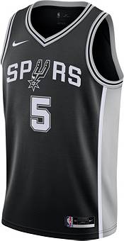 Nike Men's San Antonio Spurs Dejounte Murray #5 Black Dri-FIT Icon Edition Jersey product image