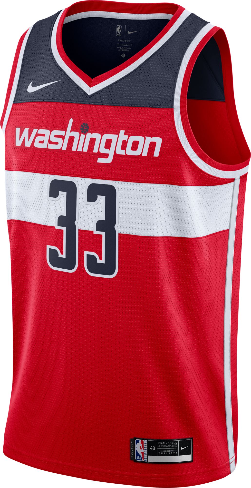 Nike Adult Washington Wizards Kyle Kuzma #33  Icon Jersey product image