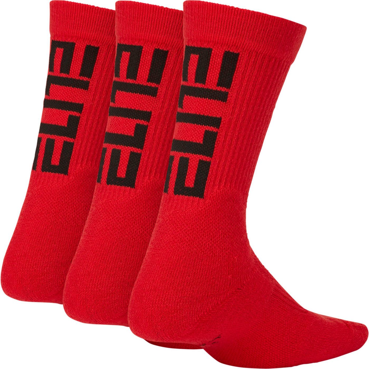 Nike Youth Elite Basketball Socks 3 Pack Dick s Sporting Goods