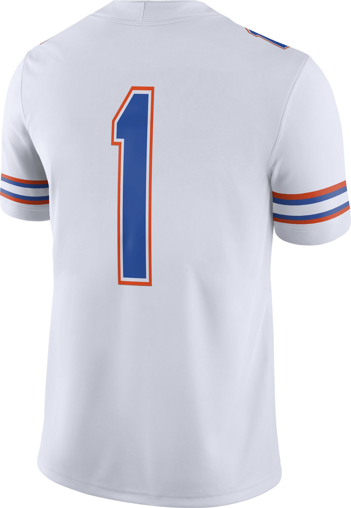 Jordan Men's Florida Gators #1 Dri-FIT Game Football White Jersey product image