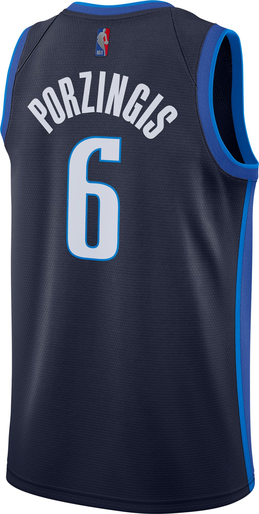 Nike Men's Dallas Mavericks 2021 Earned Edition Kristaps Porzingis Dri-FIT Swingman Jersey product image