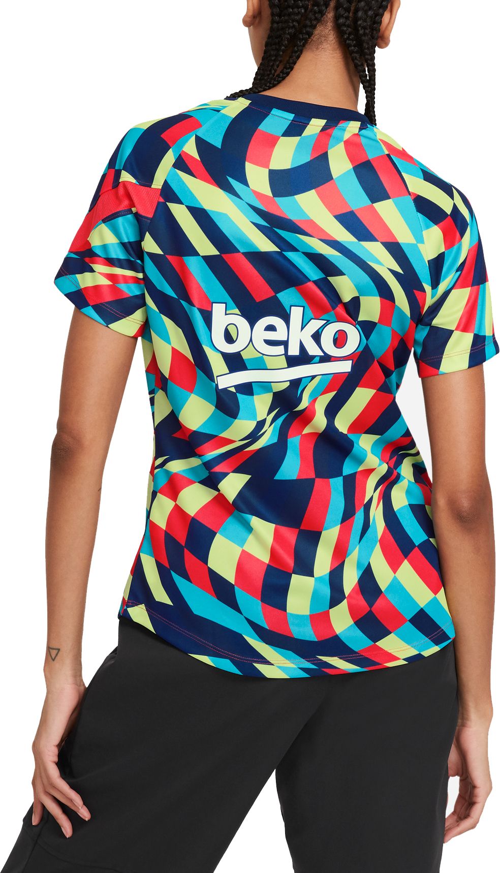 Nike Women's FC Barcelona Blue Prematch Jersey product image
