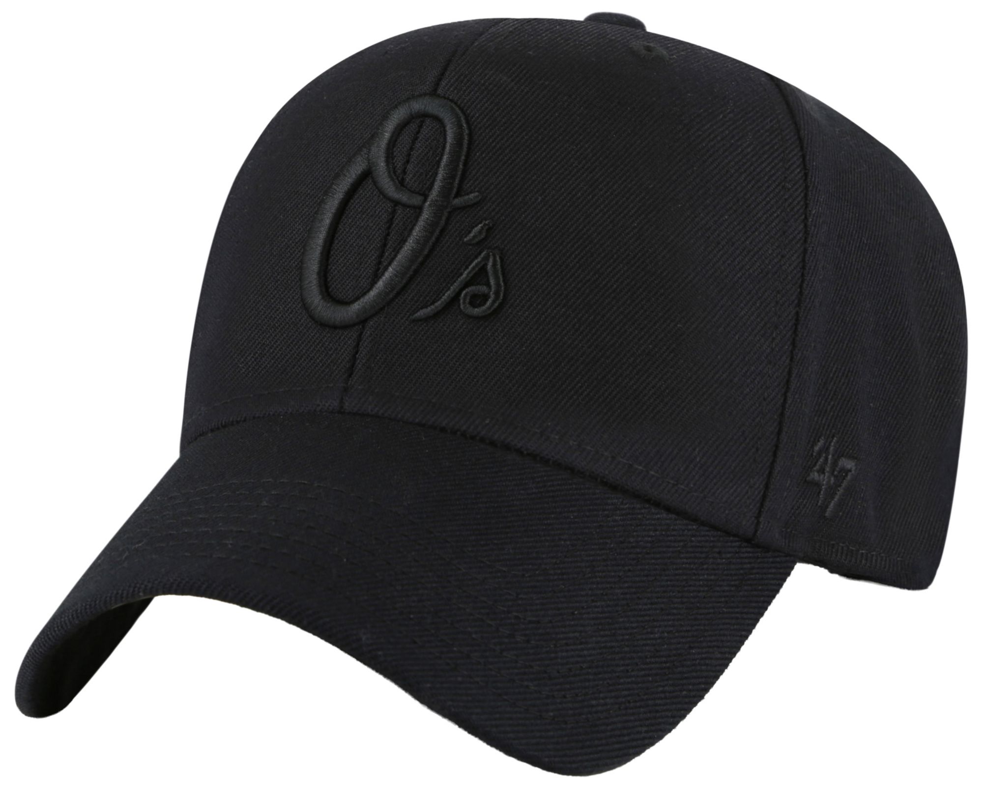 '47 Adult Baltimore Orioles Black Sure Shot Snap MVP Adjustable Hat product image