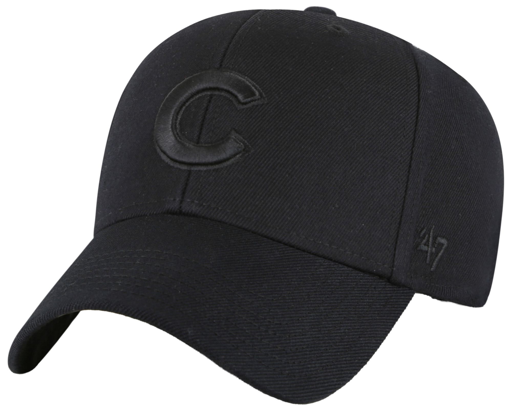 '47 Adult Chicago Cubs Black Sure Shot Snap MVP Adjustable Hat product image
