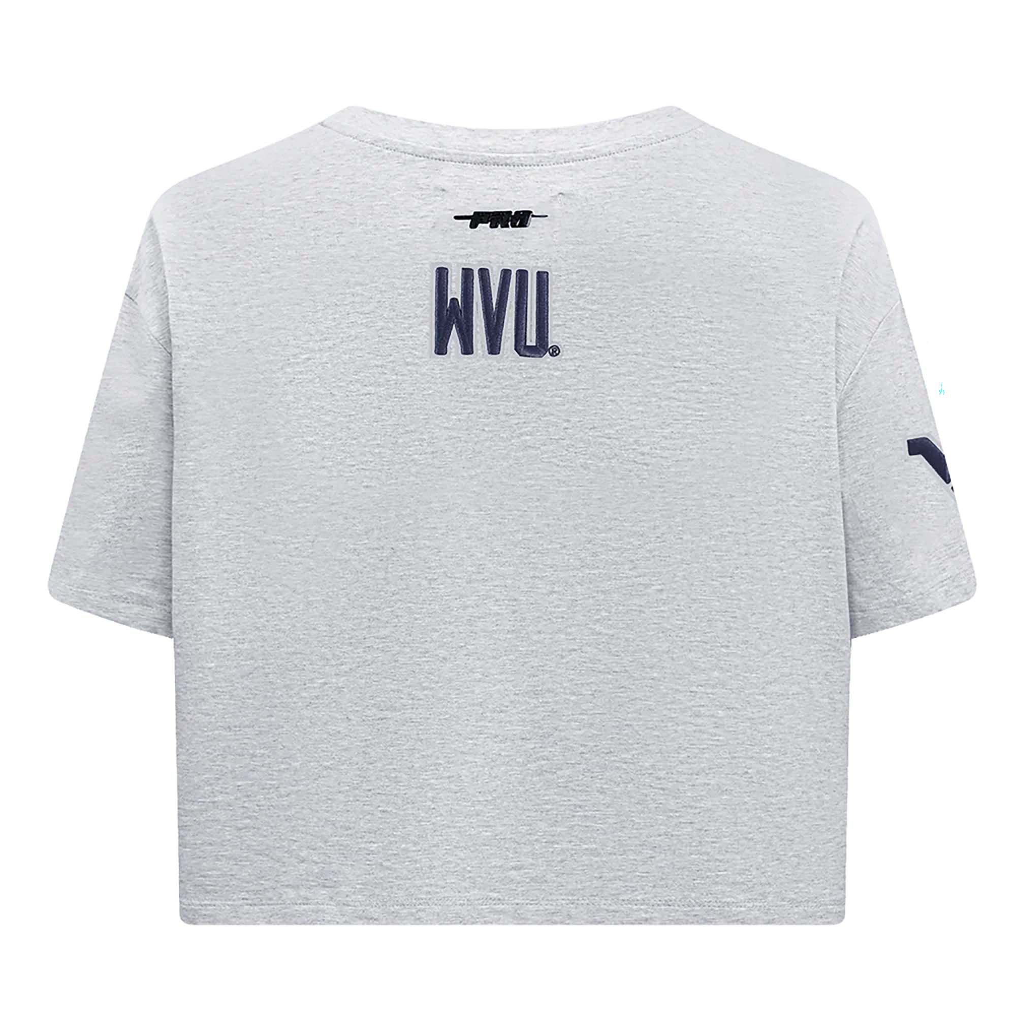 Pro Standard Women's West Virginia Mountaineers Classic Chenille Boxy T-Shirt product image