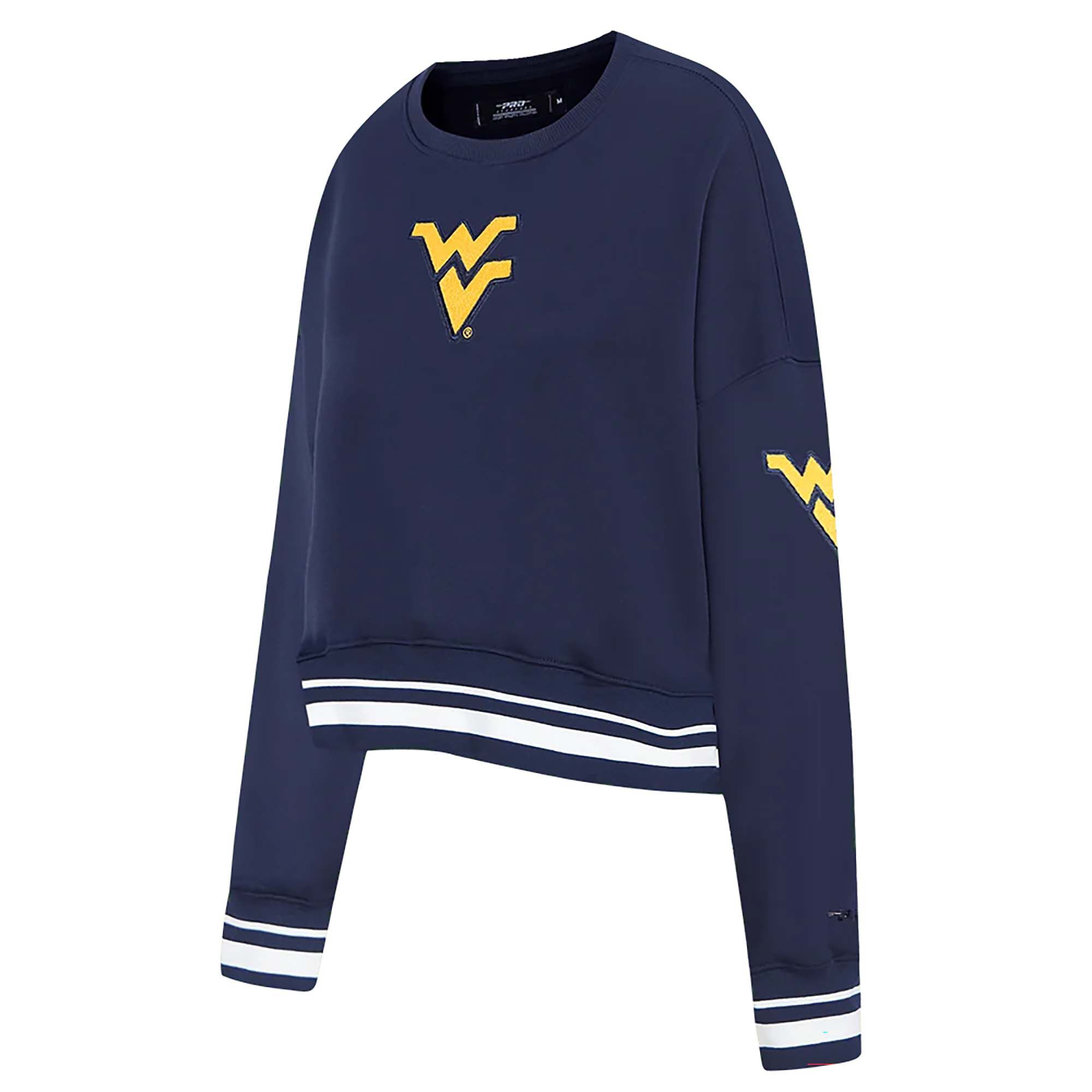Pro Standard Women's West Virginia Mountaineers Classic Chenille Crewneck Sweatshirt product image