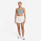 Nike Women's Padded Pro Longline Sports Bra Size XL CZ4496-084 Grey/White  A4