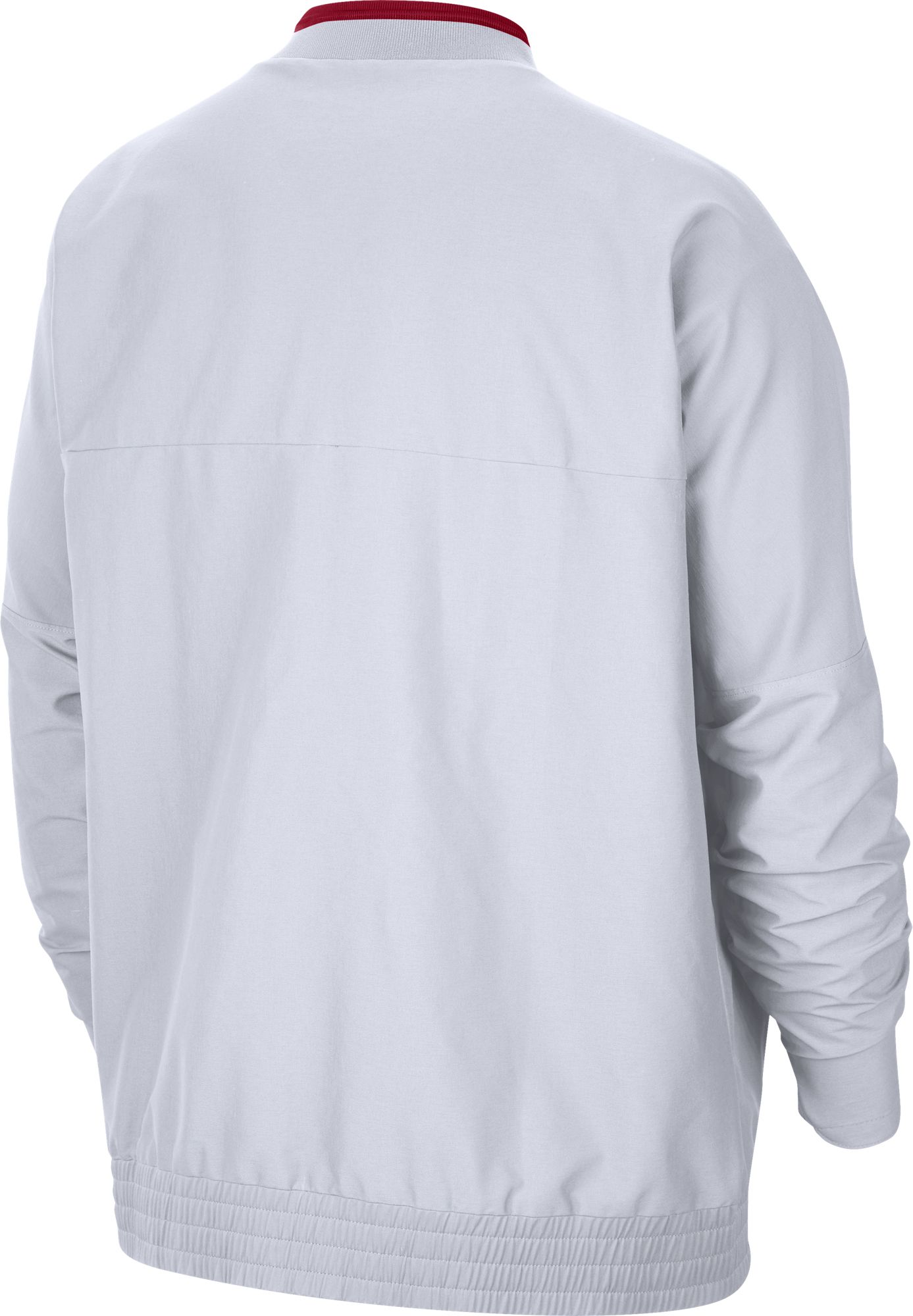 Jordan Men's Oklahoma Sooners Football Sideline Coach Lightweight White Jacket product image