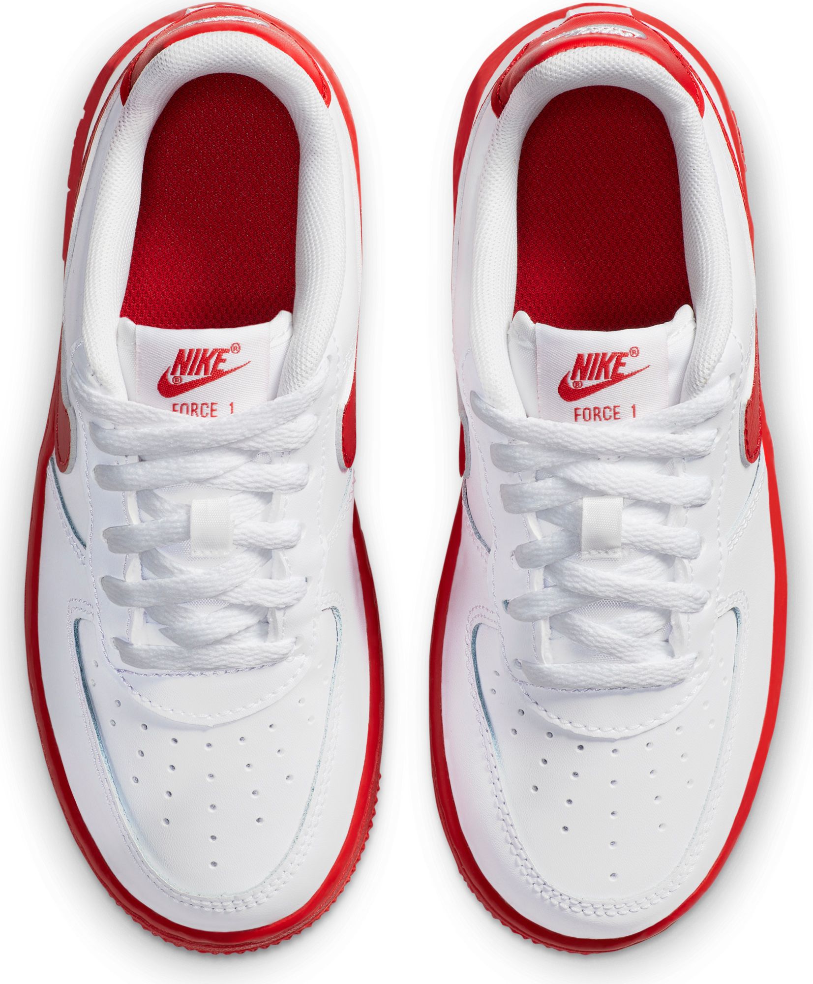 red and white air force 1 preschool