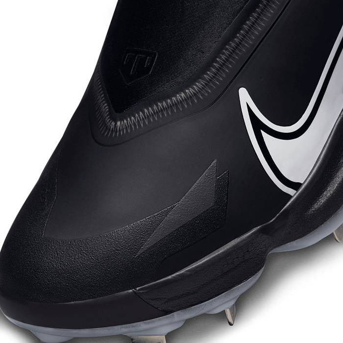 Nike Men's Force Zoom Trout 8 Elite Metal Baseball Cleats, Size 9, Black/Grey