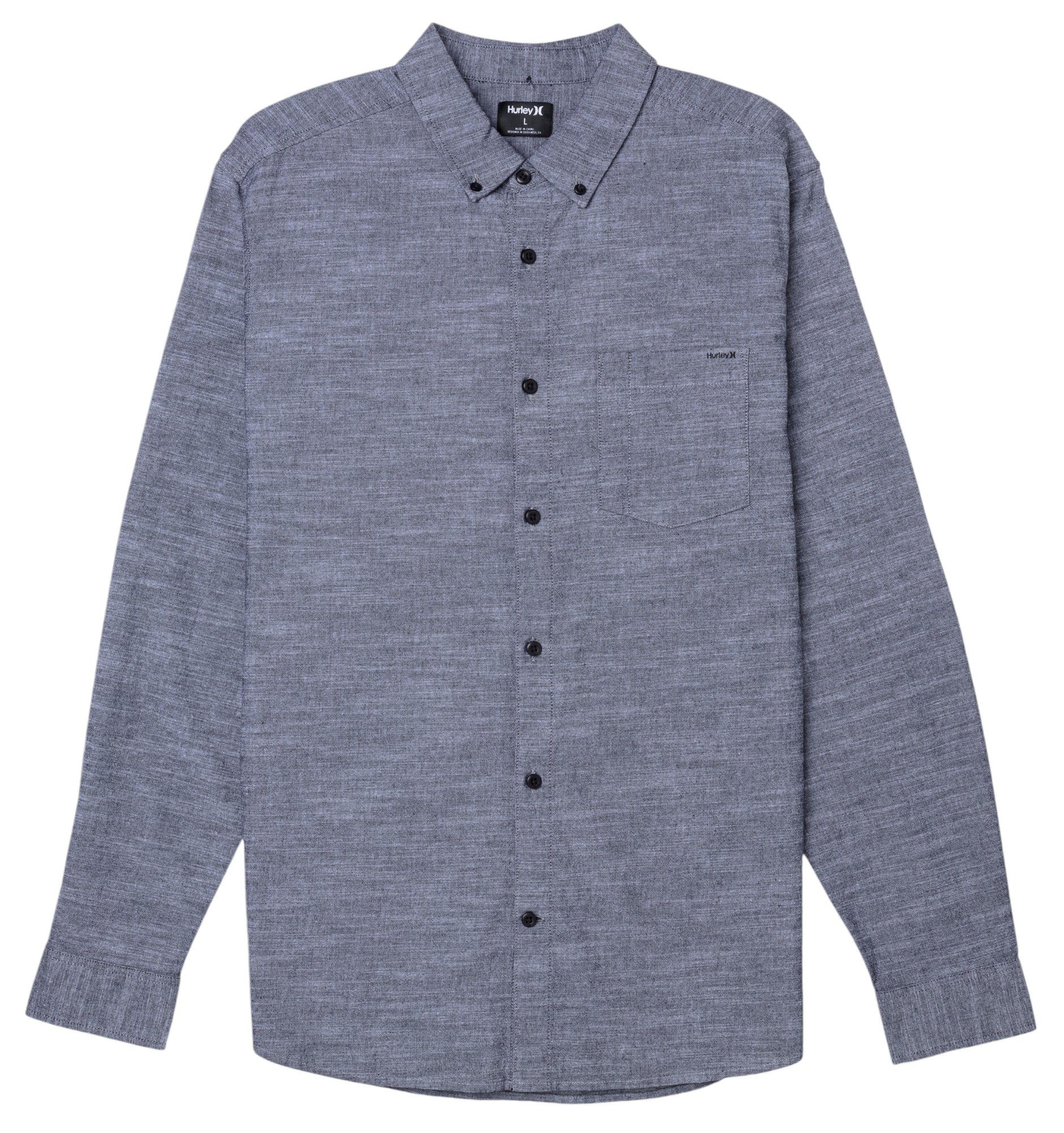 Hurley Men's One and Only Stretch Long Sleeve Shirt product image
