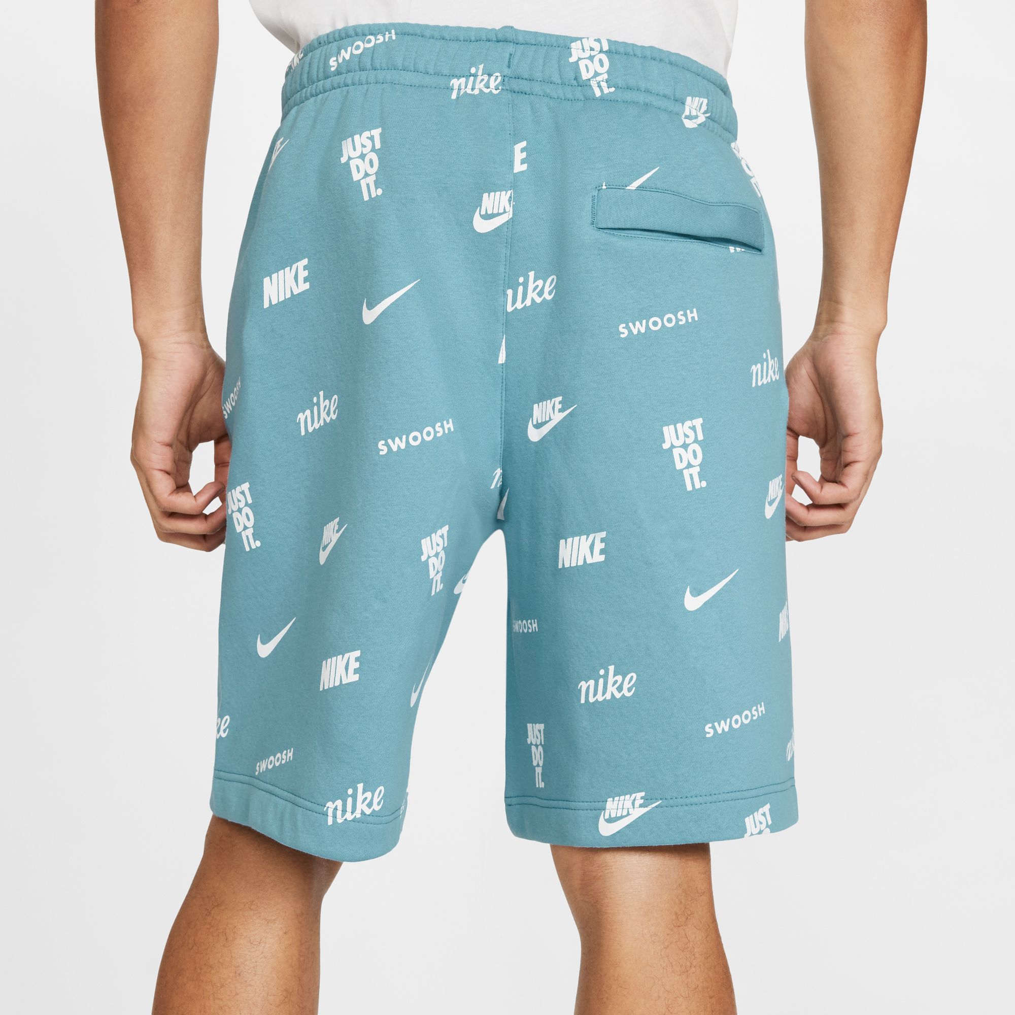 nike men's sportswear club printed shorts