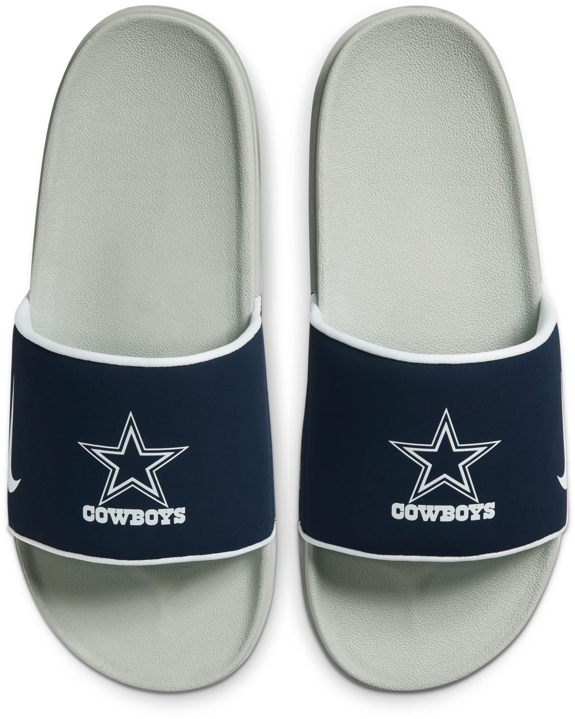 dallas cowboys nike slides