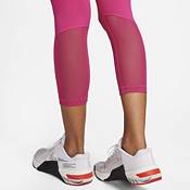 NWT Women's Nike Pro 365 Mid-Rise Cropped Mesh Panel Leggings S - L MSRP  $45 