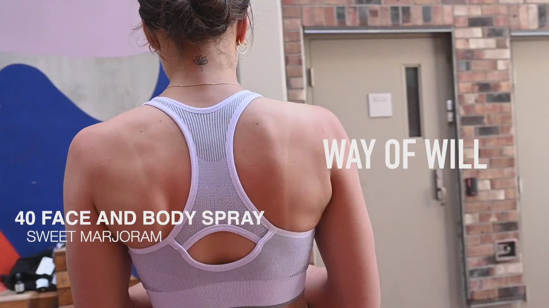 Way of Will 40 Face and Body Spray product