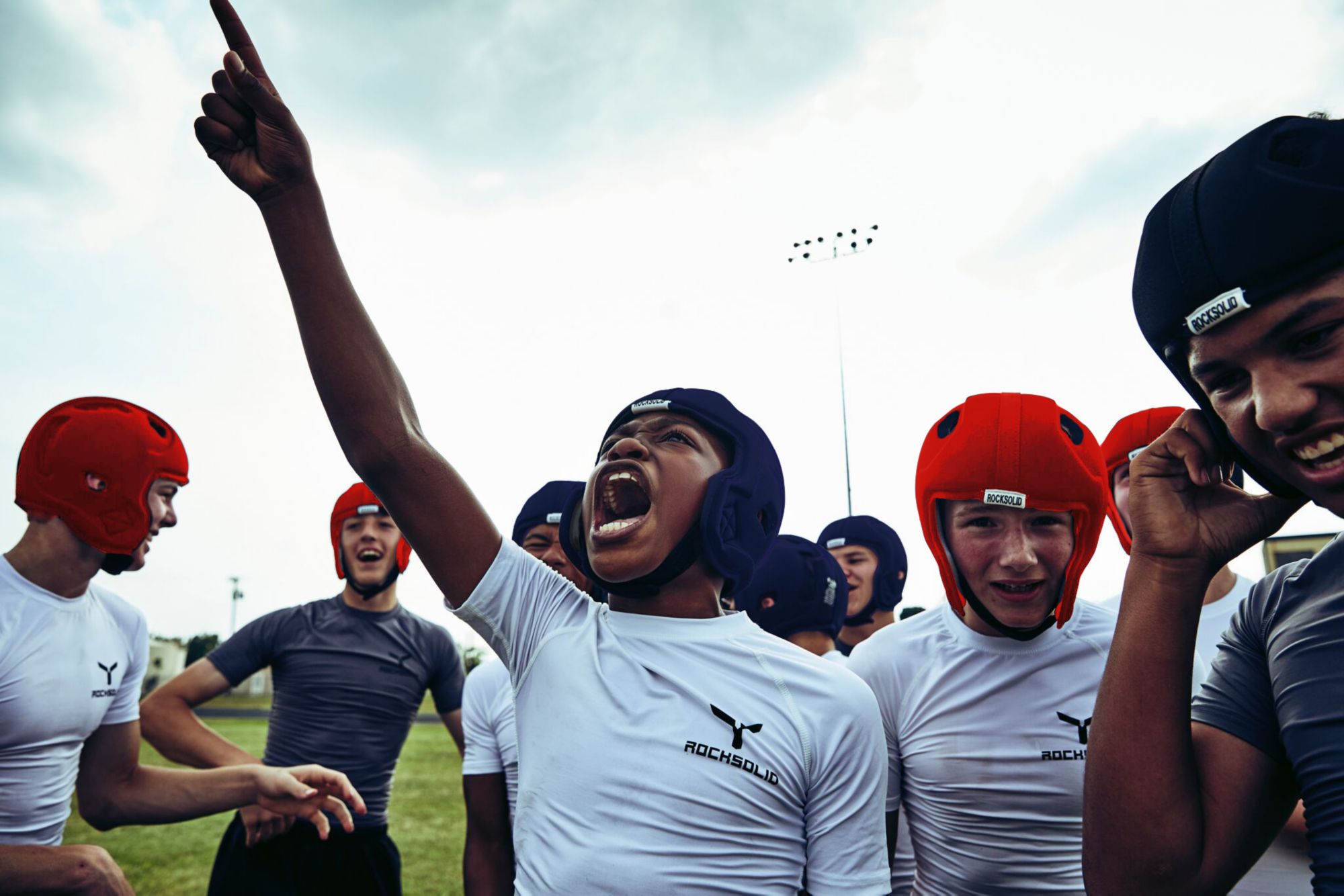 Rock Solid Flag and 7v7 Football Headgear product image