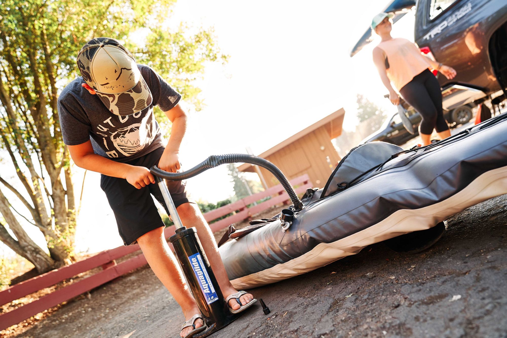 Aquaglide Chelan 120 Inflatable Touring Kayak product image