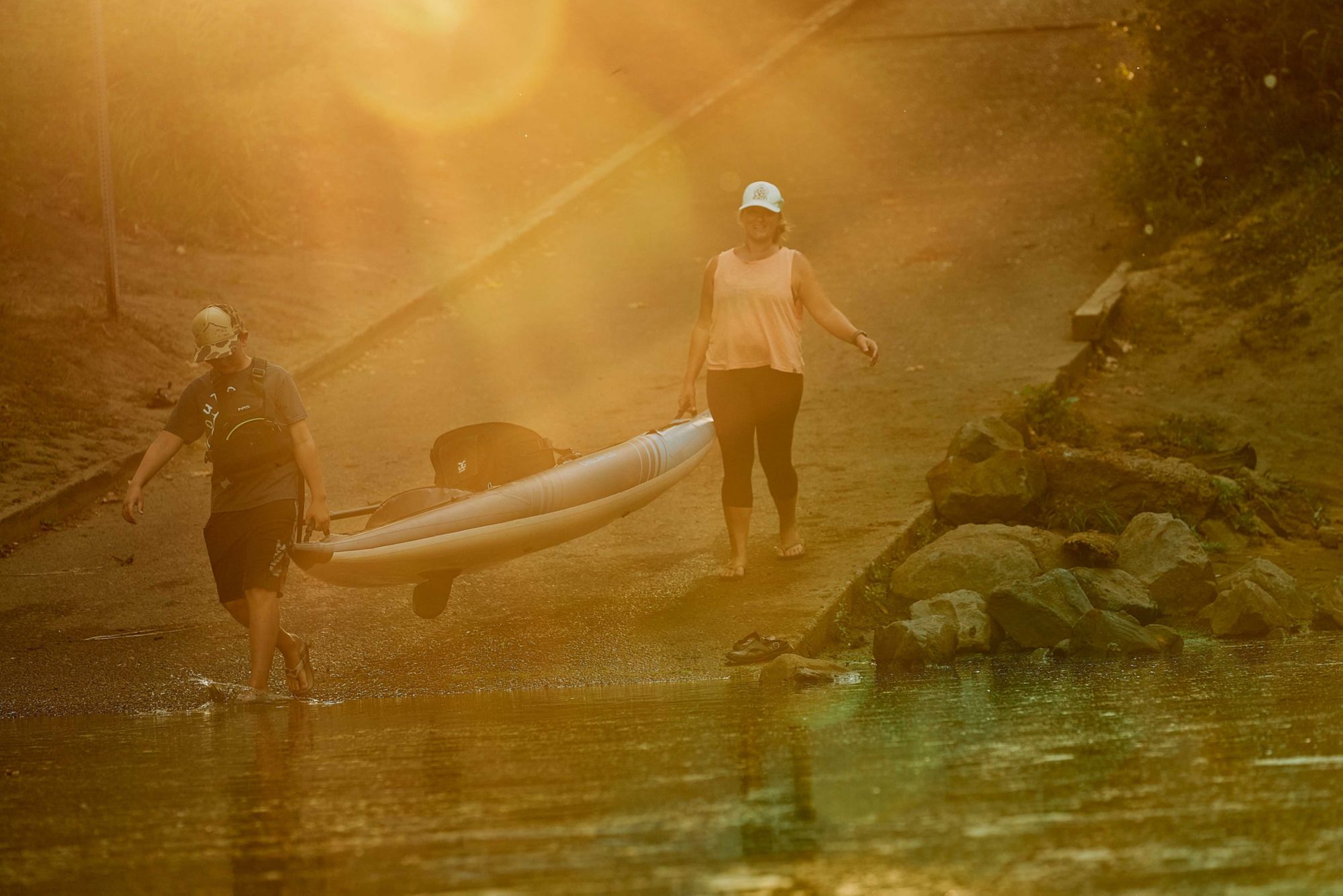 Aquaglide Chelan 120 Inflatable Touring Kayak product image