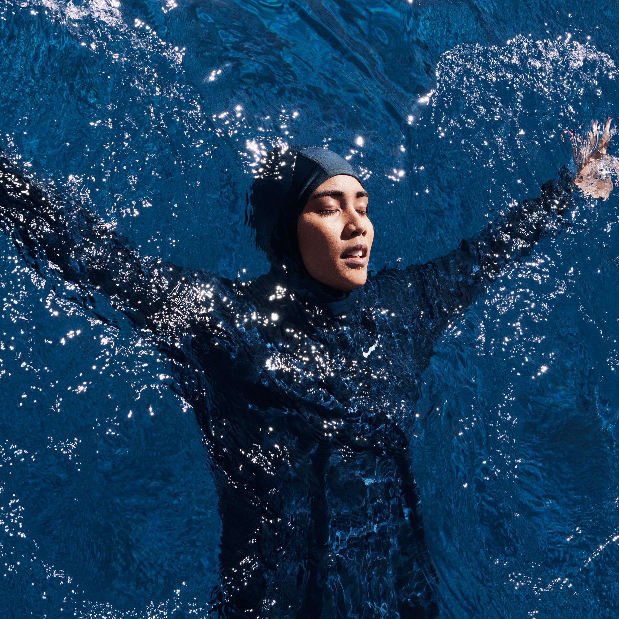 Nike Women's Victory Full Coverage Straight Leg Swim Leggings product image