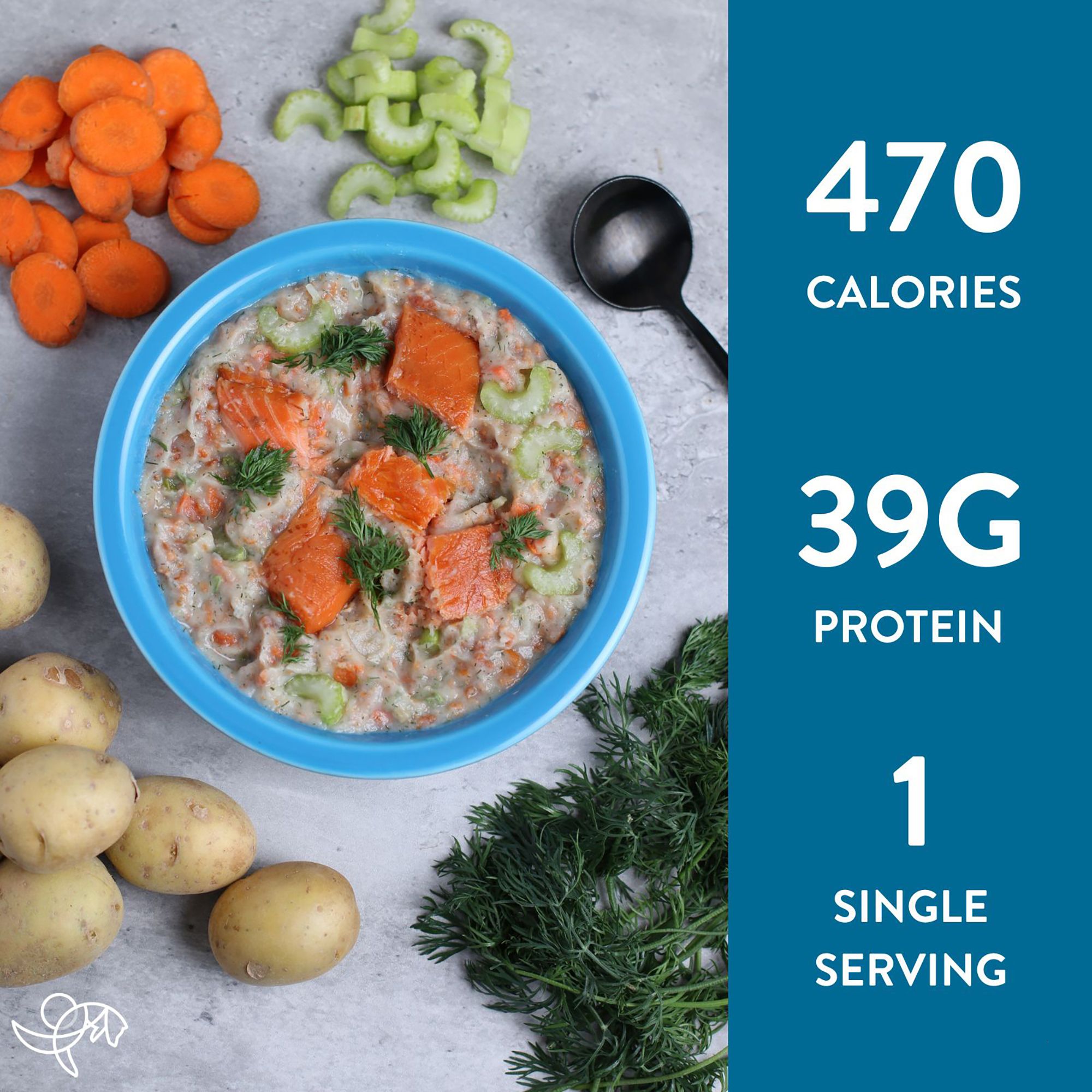 Heather's Choice Smoked Sockeye Salmon Chowder Publiclands