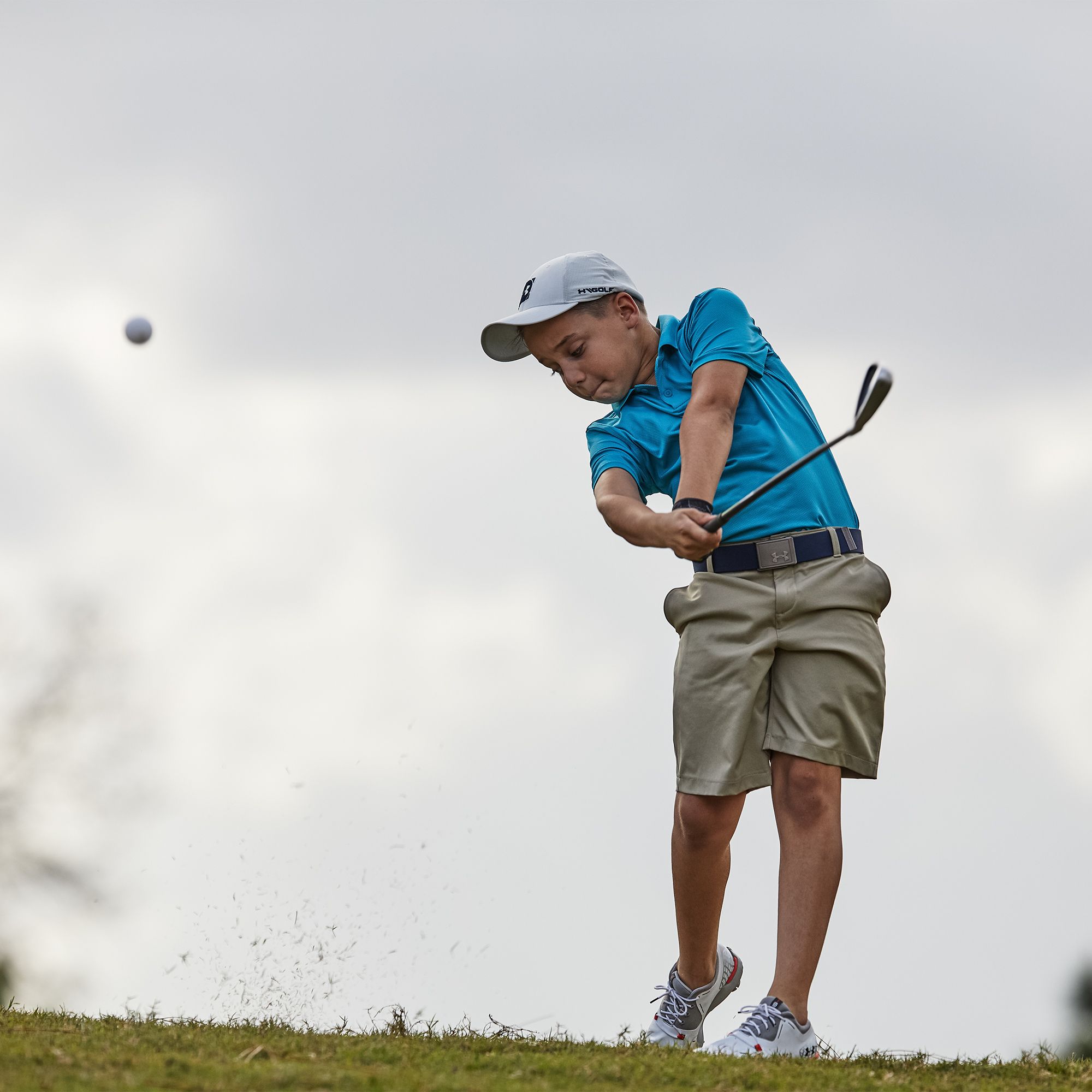 under armour boys golf shirts