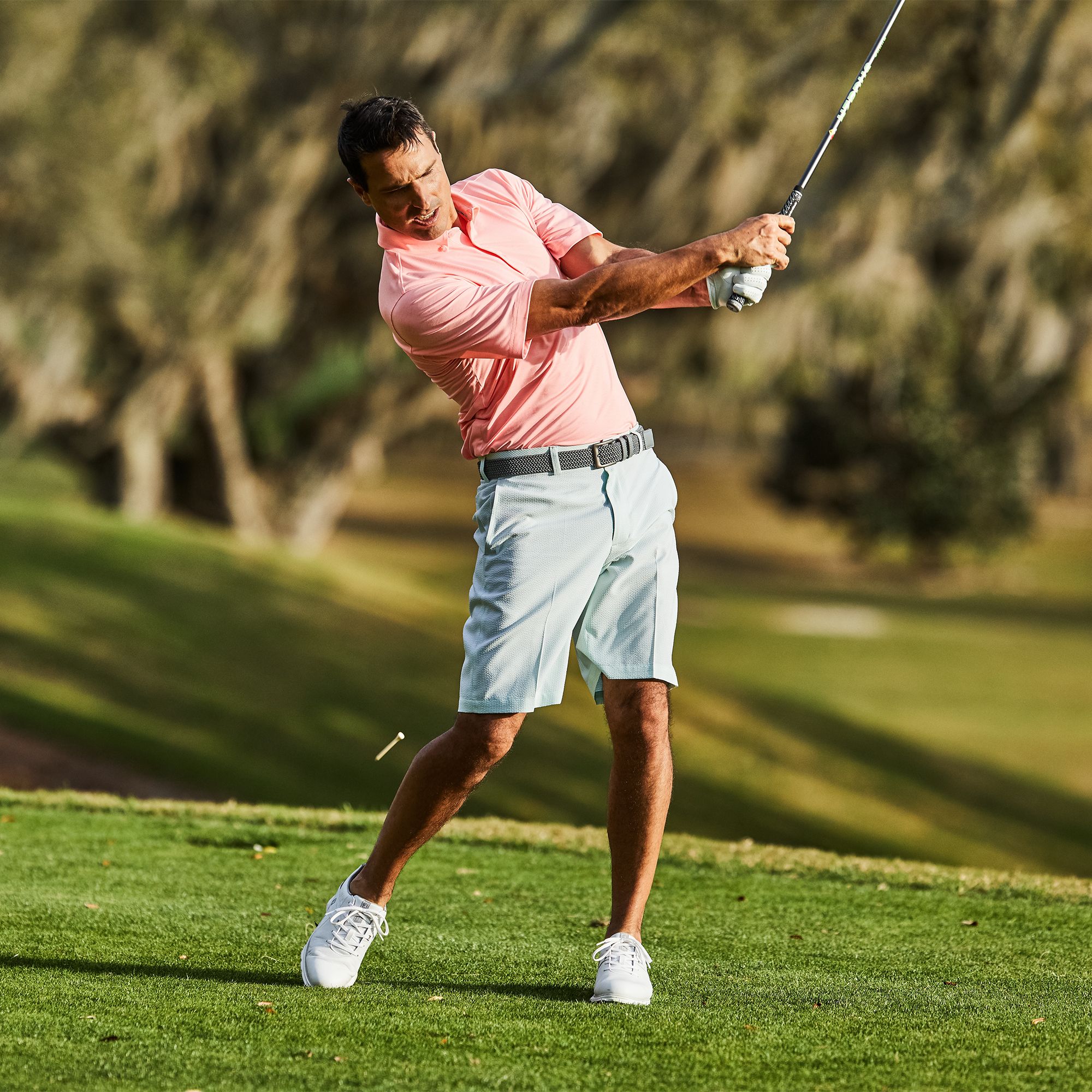 Walter Hagen Men's Perfect 11 Seersucker 10" Golf Shorts product image