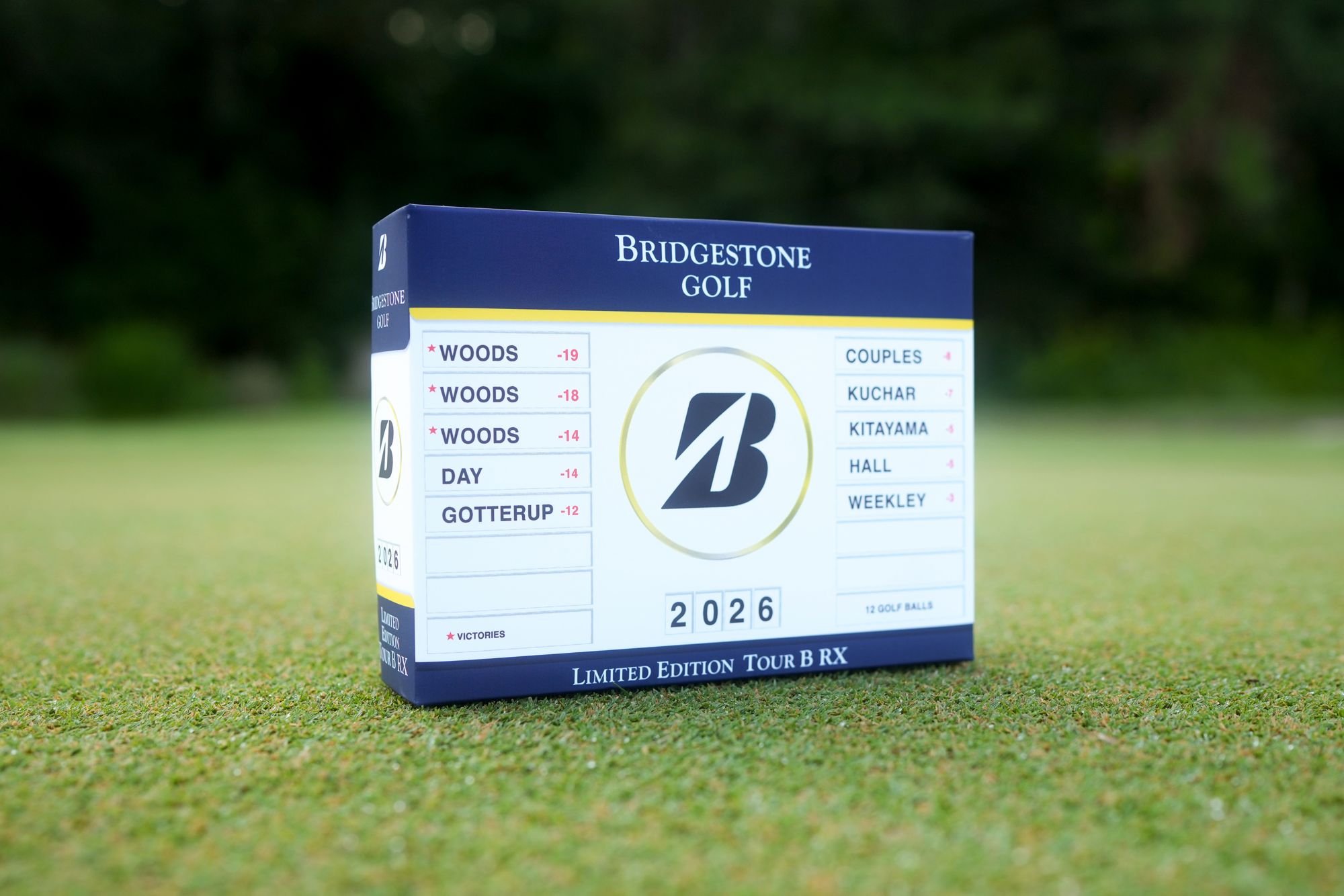 Bridgestone Tour B RX Leaderboard Limited Edition Golf Balls product image