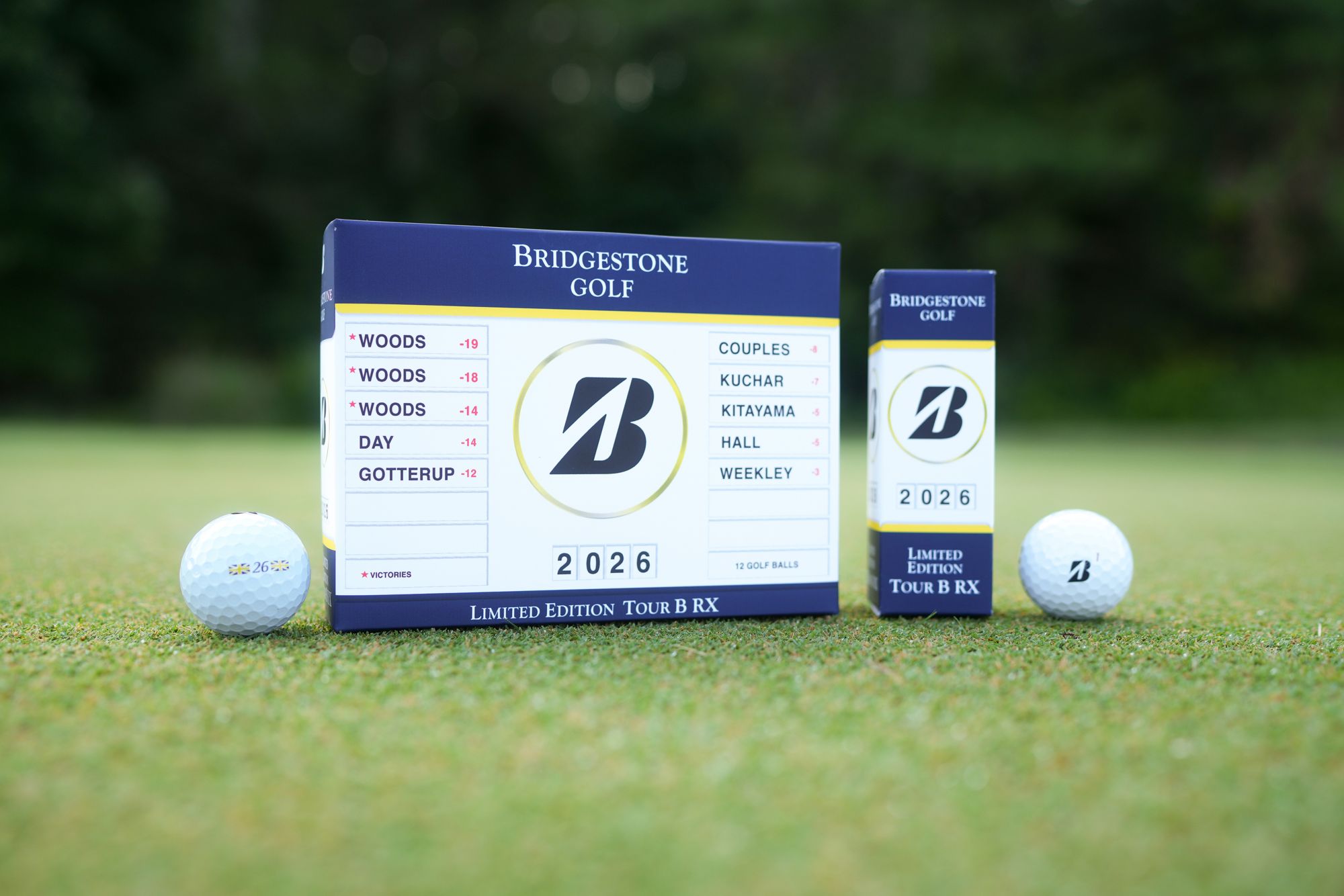 Bridgestone Tour B RX Leaderboard Limited Edition Golf Balls product image