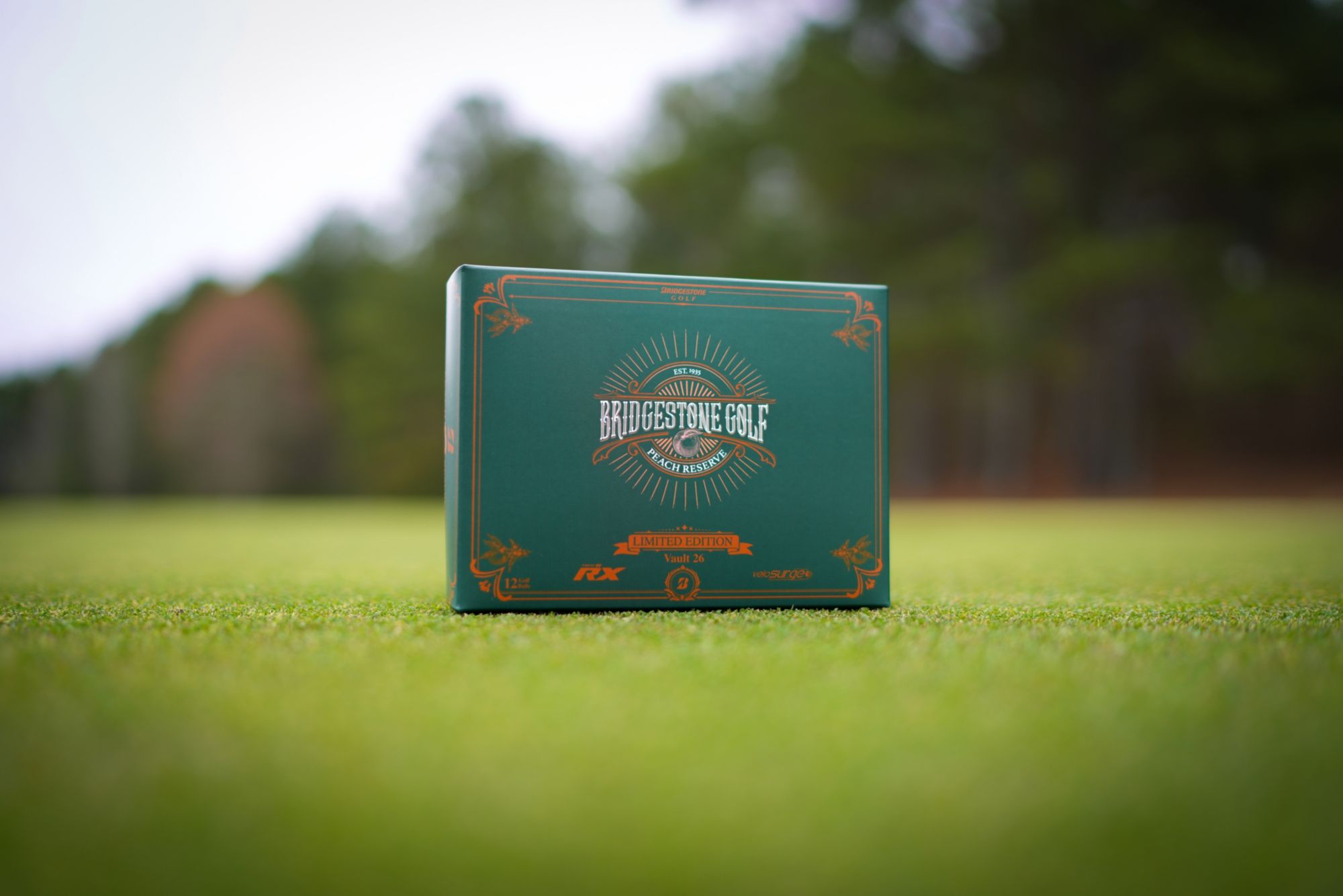 Bridgestone 2026 Tour B RX Peach Reserve Golf Balls product image