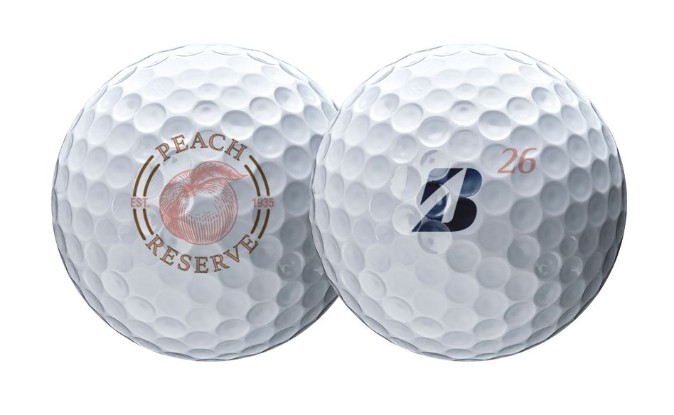 Bridgestone 2026 Tour B RX Peach Reserve Golf Balls product image