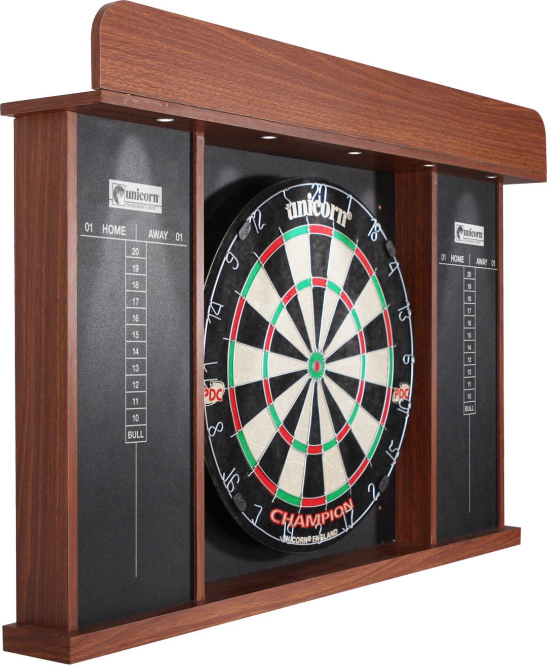 Unicorn Stadium Bristle Dartboard Cabinet Set Field Stream