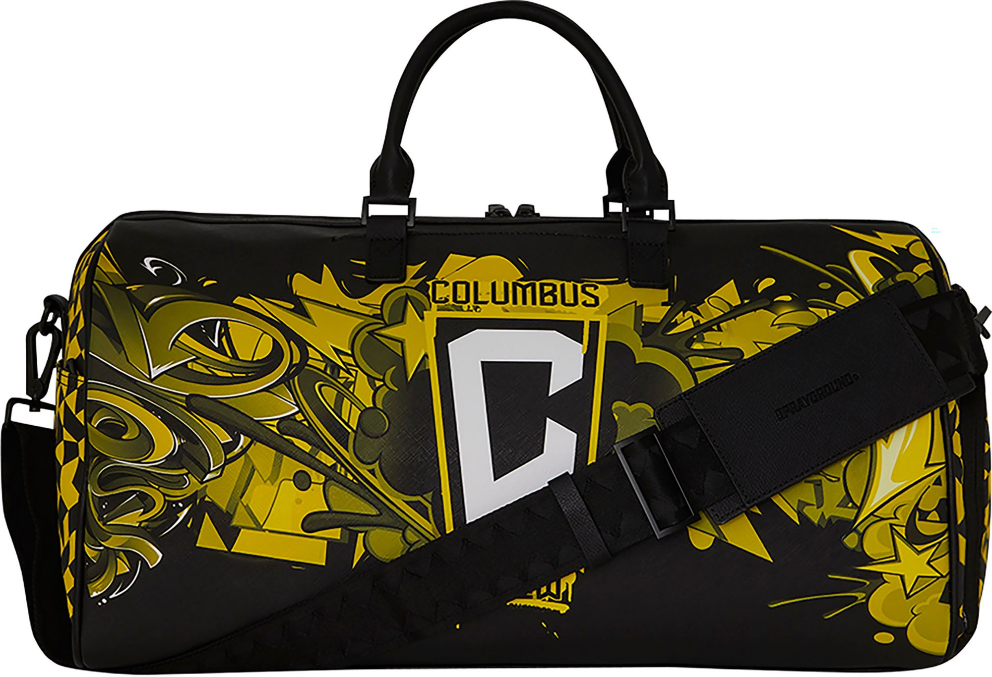 Sprayground Columbus Crew Graffiti Shark Duffle Bag product image
