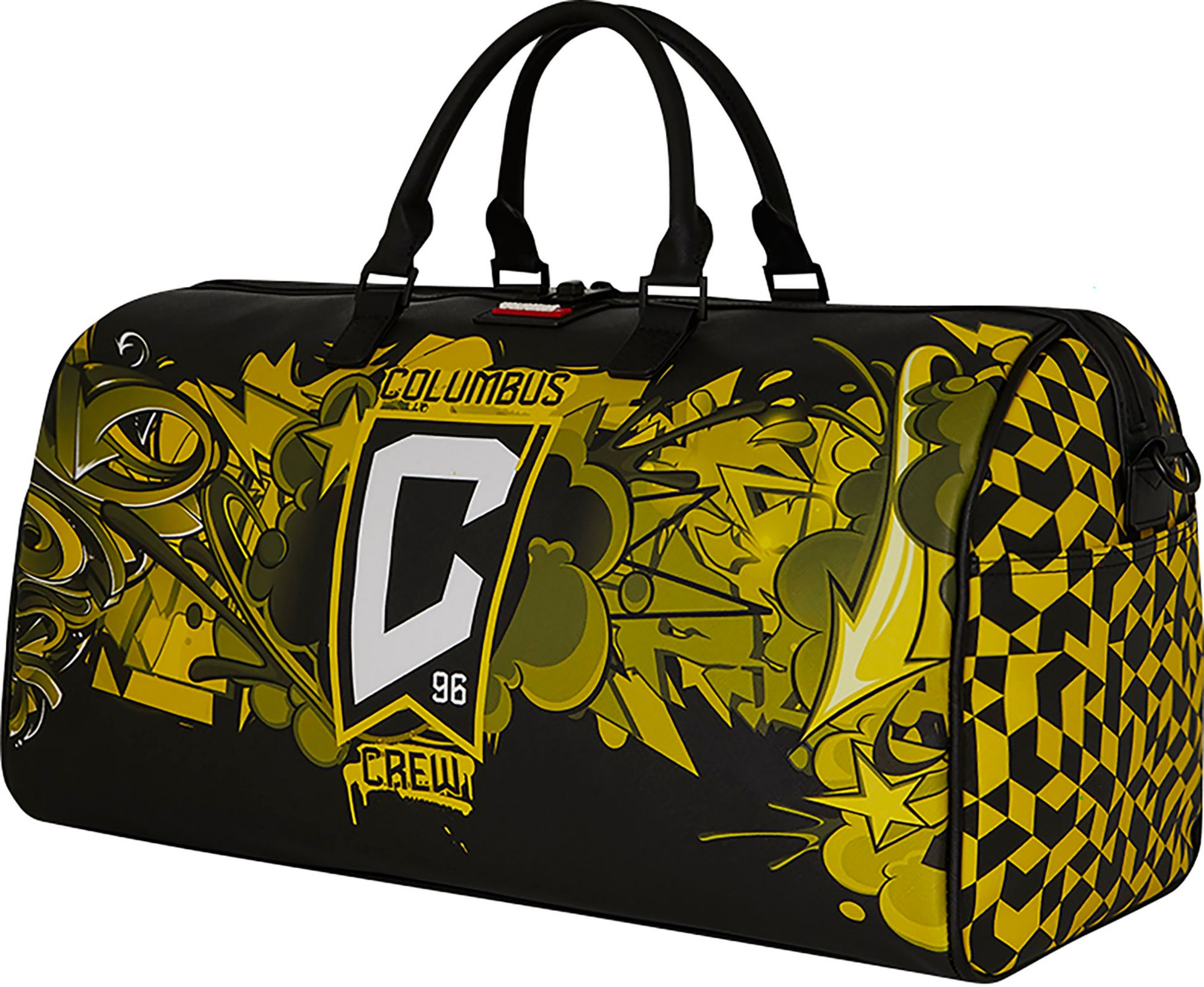 Sprayground Columbus Crew Graffiti Shark Duffle Bag product image